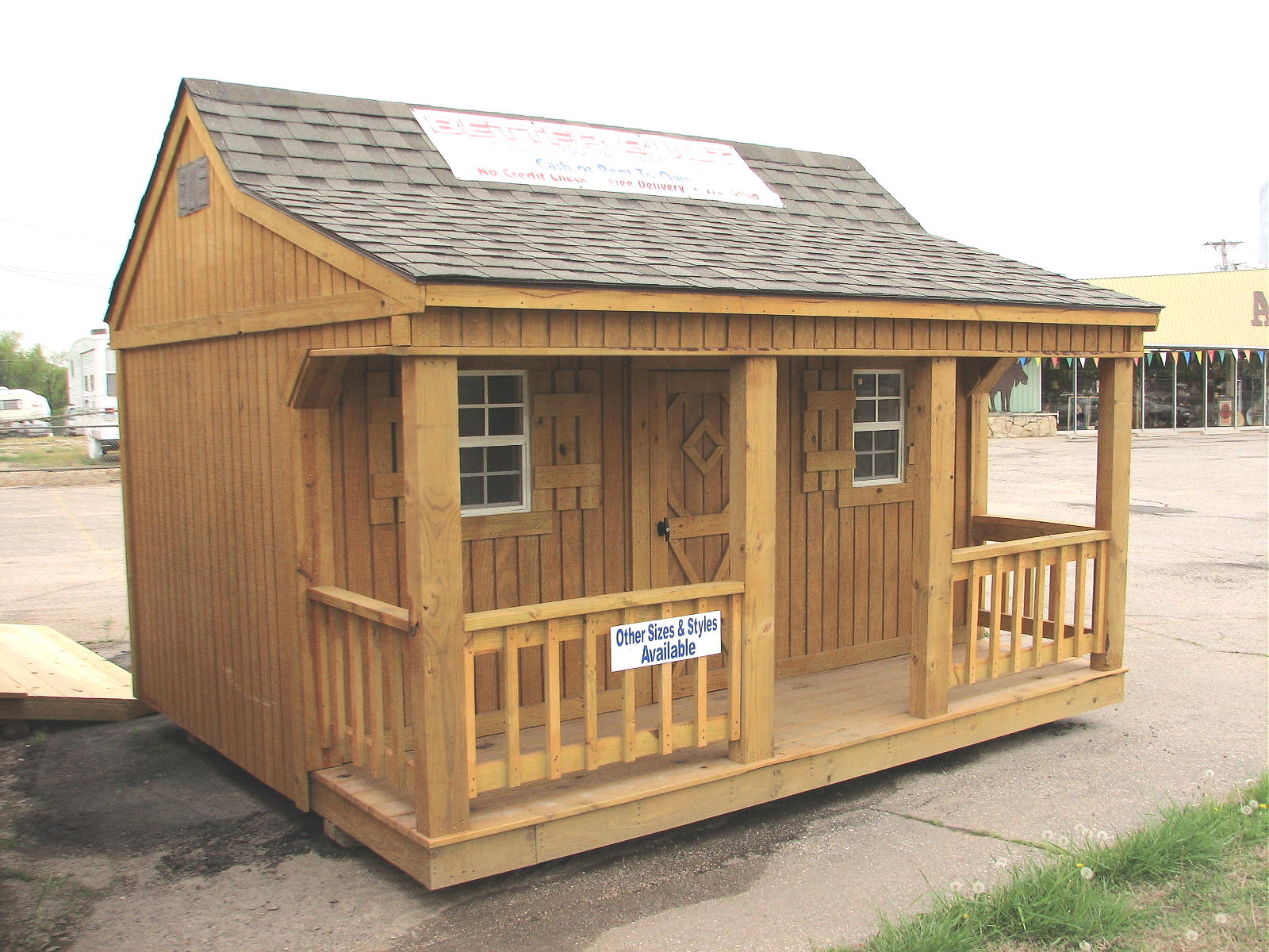 Portable Storage Building Cottage